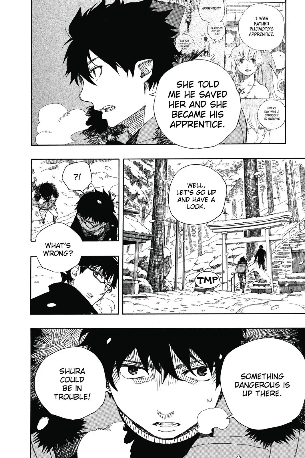 Blue Exorcist, chapter 75, page 17
