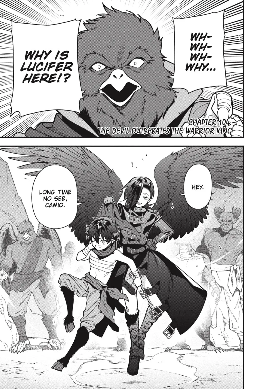 The Devil is a Part-Timer!, chapter 104, page 1