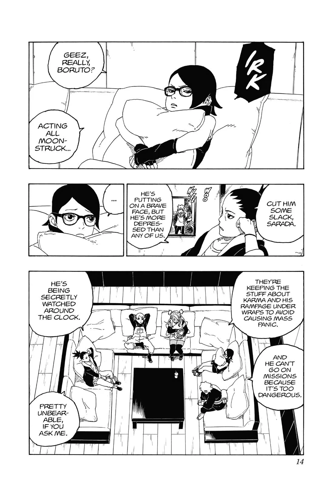 Boruto - Naruto Next Generations, chapter 56, page 14