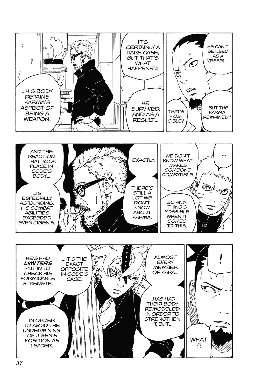 Boruto - Naruto Next Generations, chapter 56, page 37