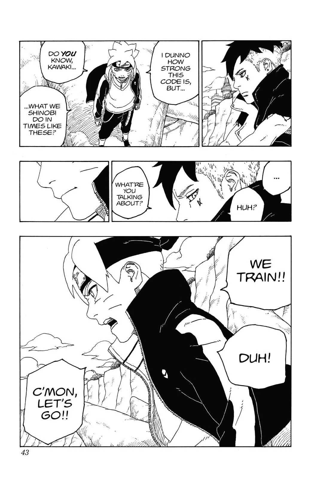 Boruto - Naruto Next Generations, chapter 56, page 43