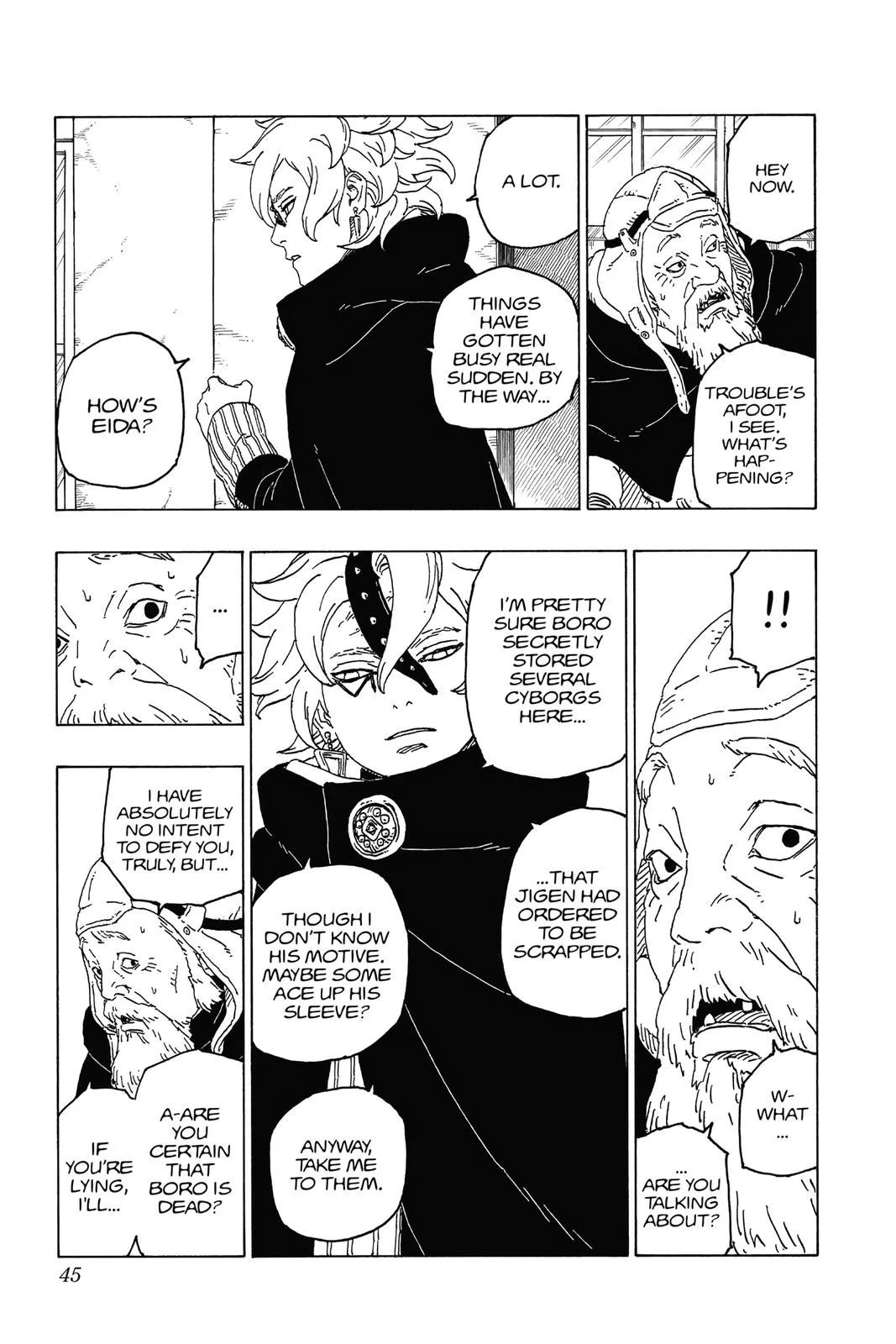 Boruto - Naruto Next Generations, chapter 56, page 45