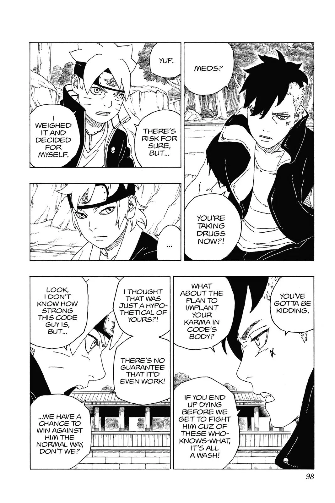 Boruto - Naruto Next Generations, chapter 58, page 8