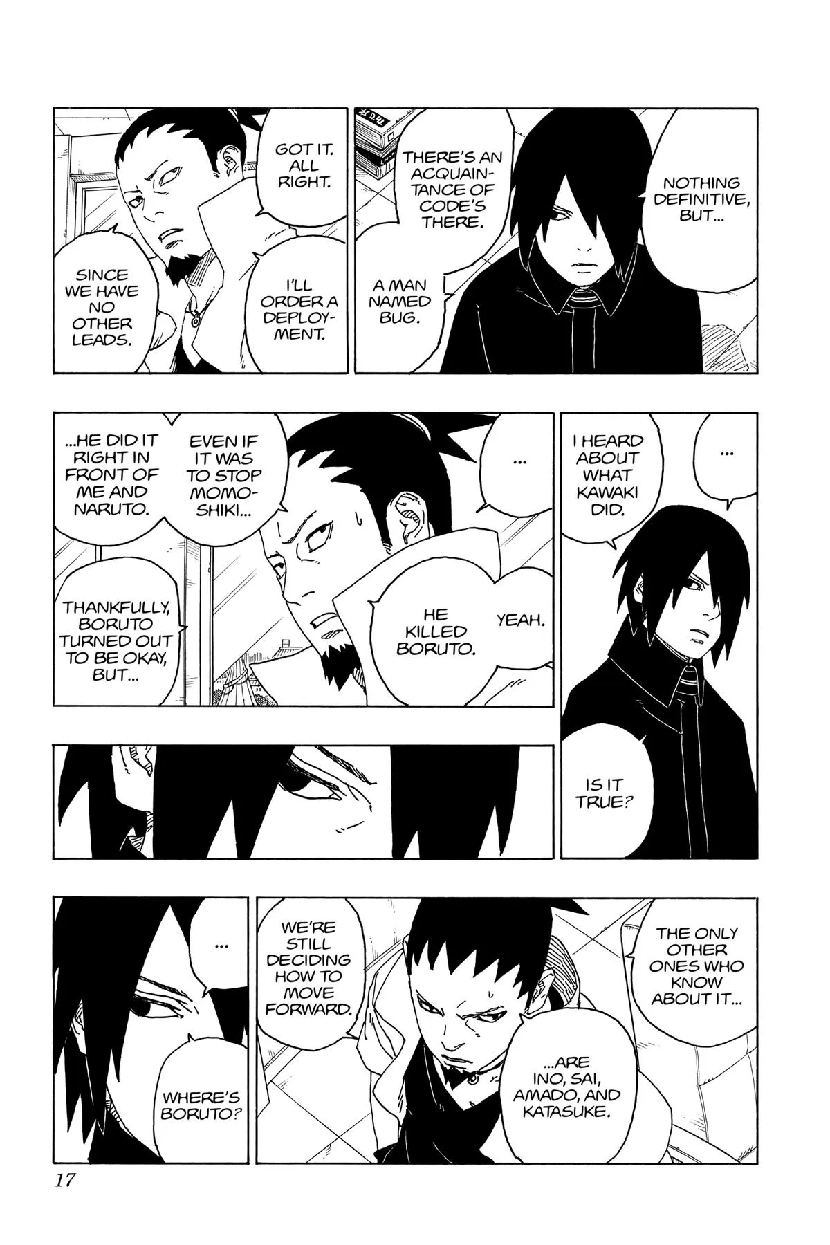 Boruto - Naruto Next Generations, chapter 68, page 17