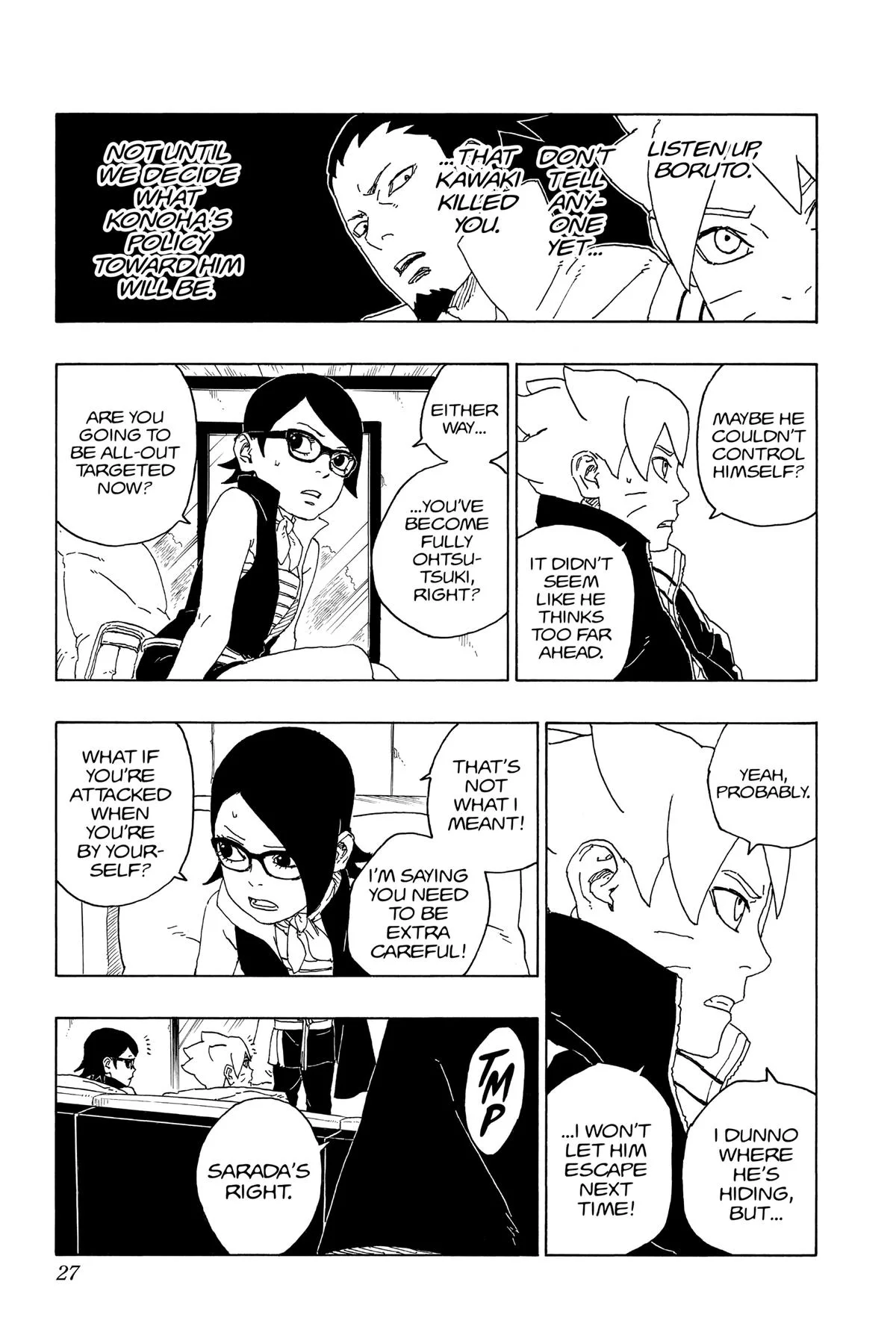 Boruto - Naruto Next Generations, chapter 68, page 27