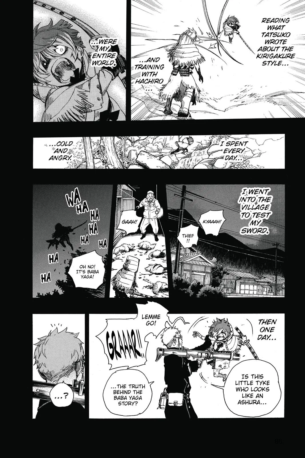 Blue Exorcist, chapter 76, page 22