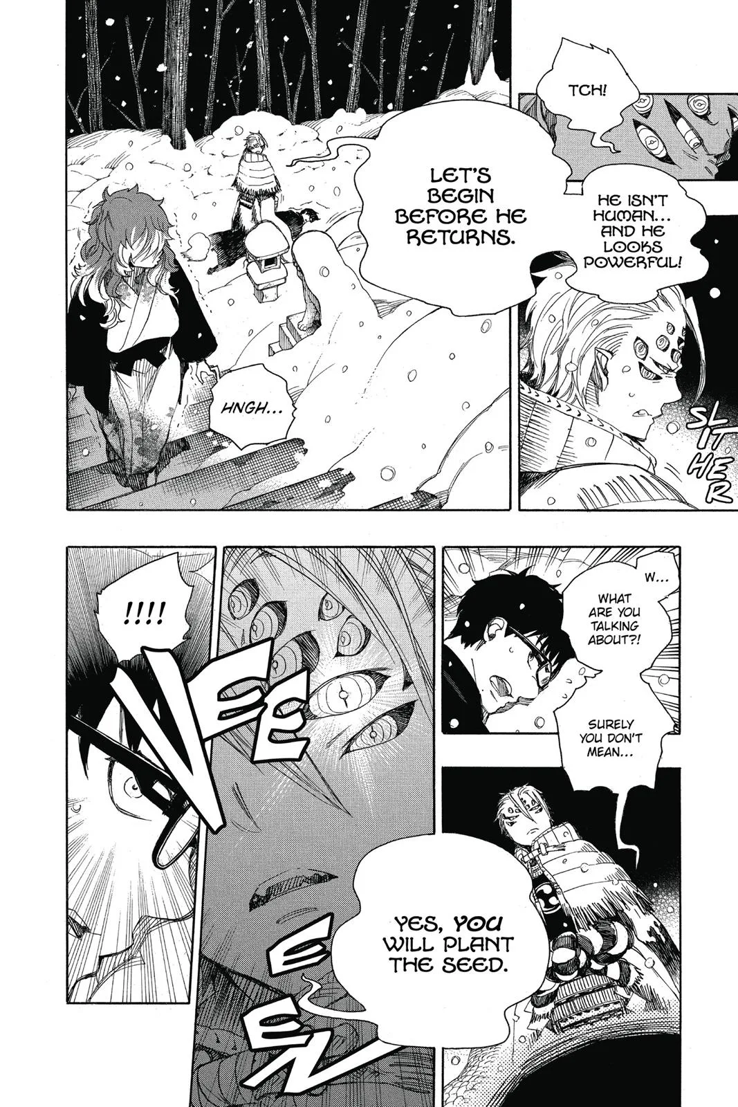 Blue Exorcist, chapter 77, page 2