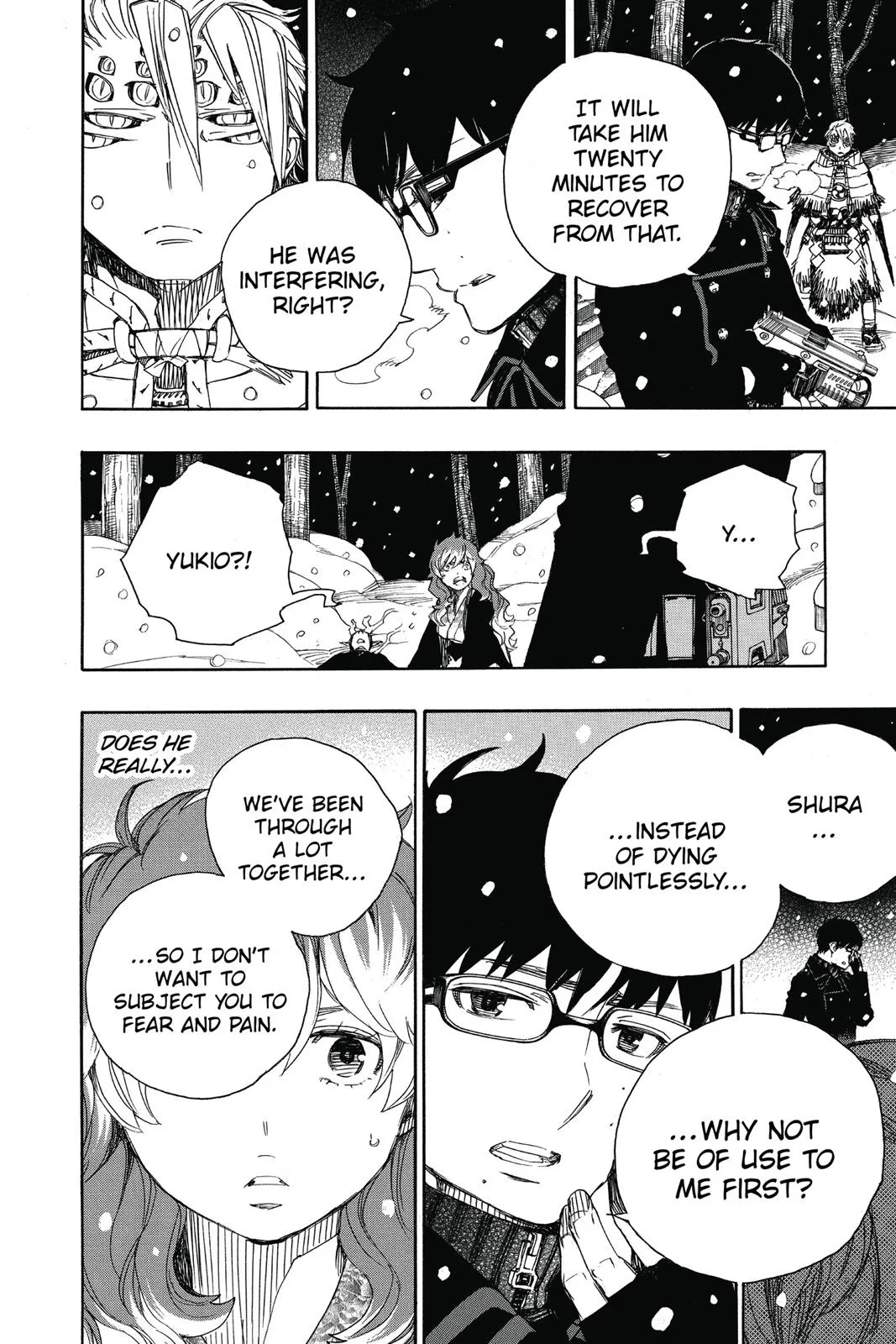 Blue Exorcist, chapter 77, page 24