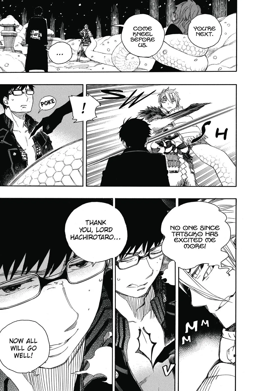 Blue Exorcist, chapter 77, page 27