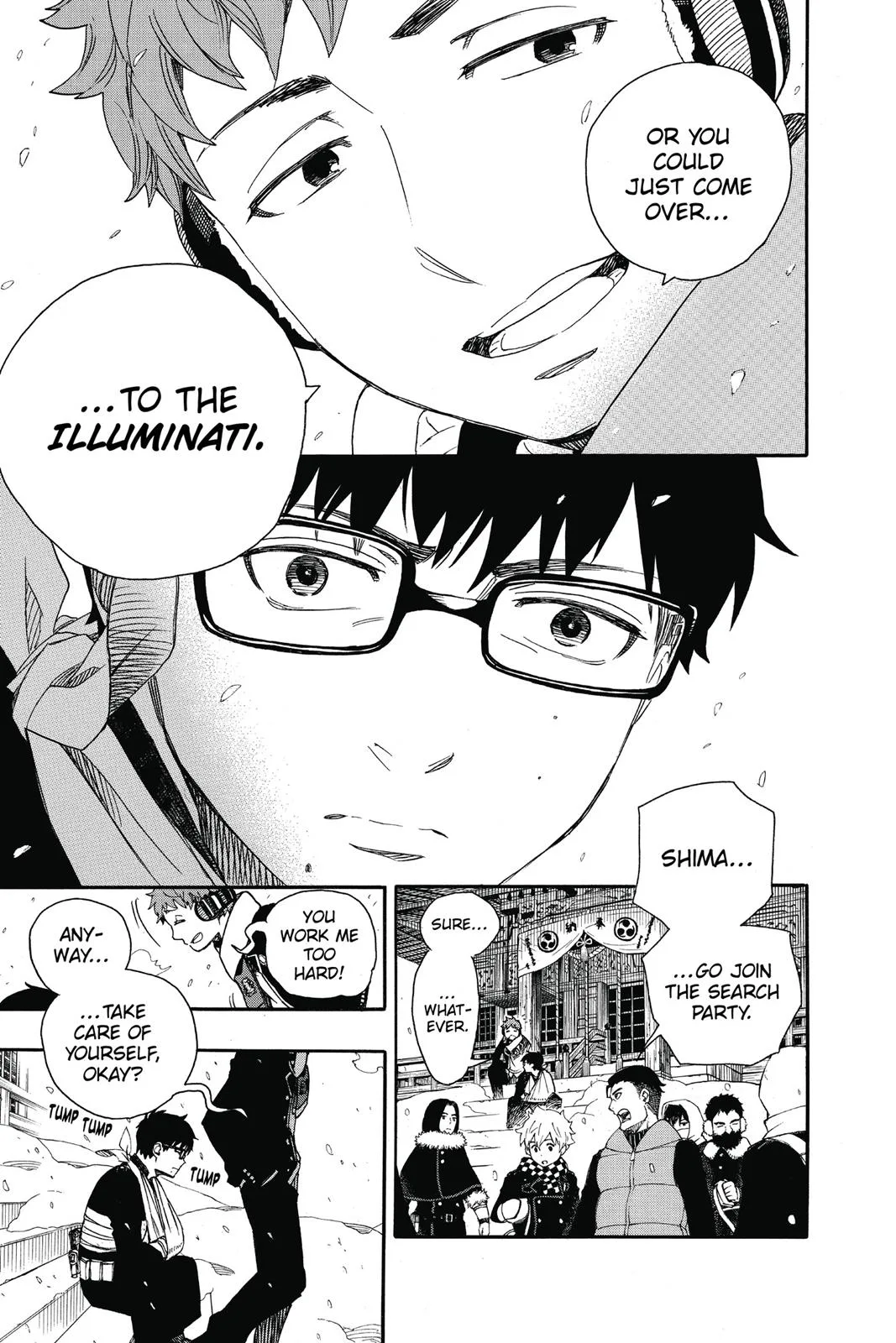 Blue Exorcist, chapter 80, page 17