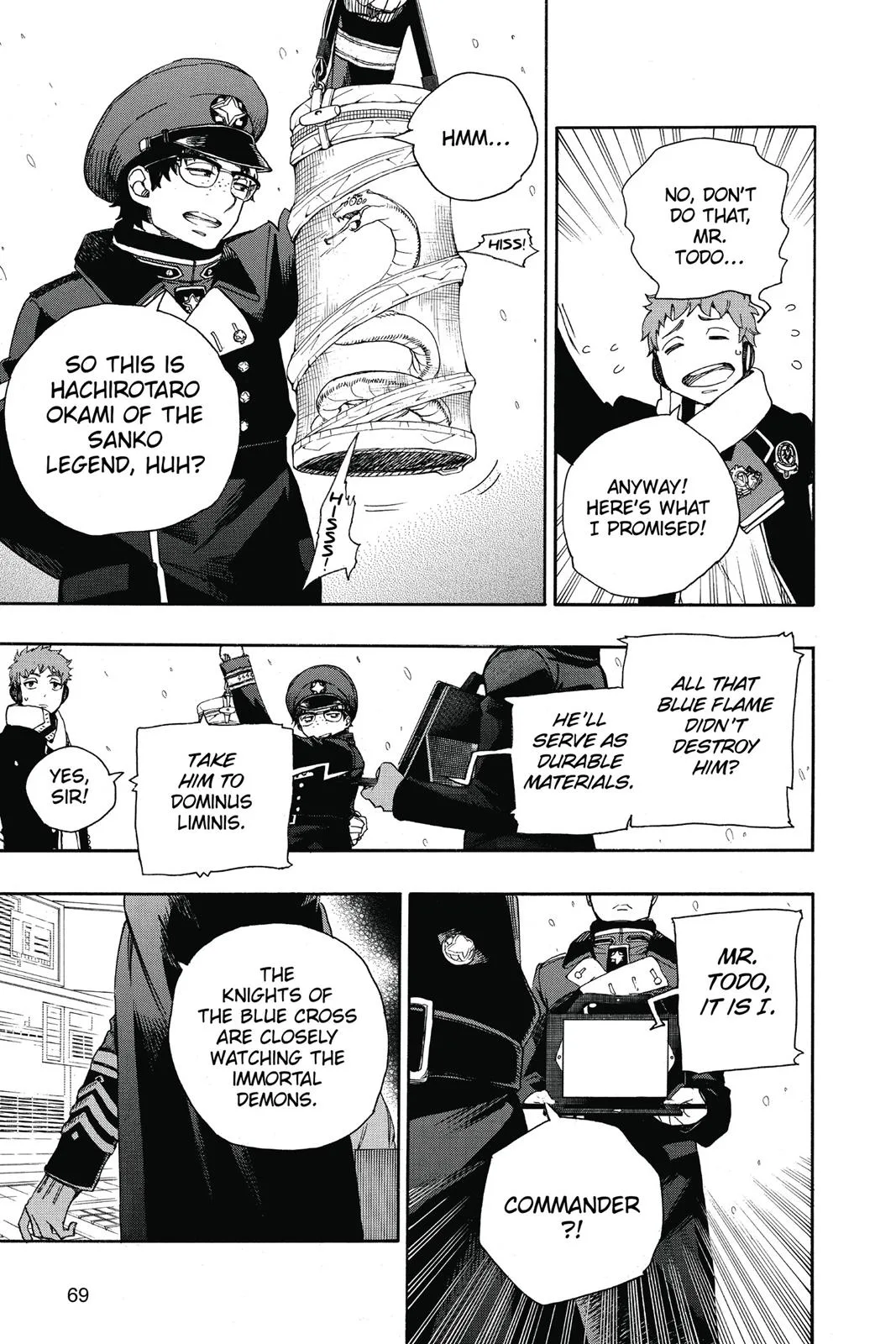 Blue Exorcist, chapter 80, page 27