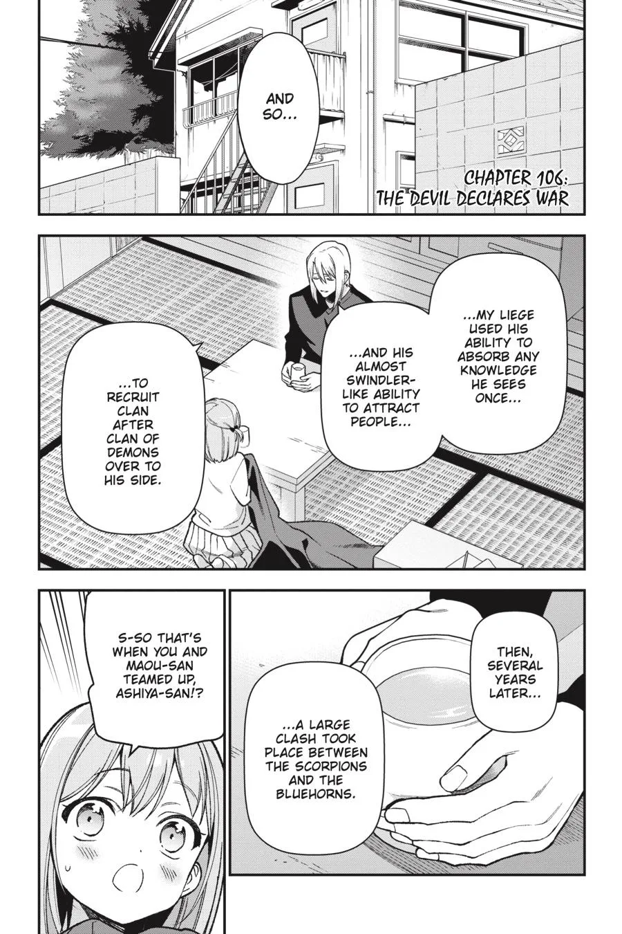 The Devil is a Part-Timer!, chapter 106, page 1