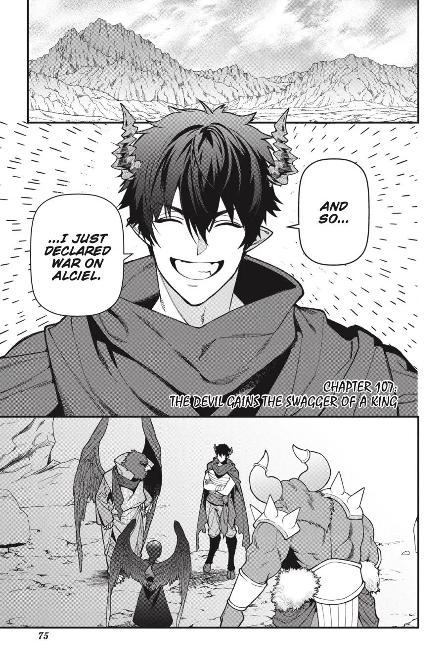 The Devil is a Part-Timer!, chapter 107, page 1