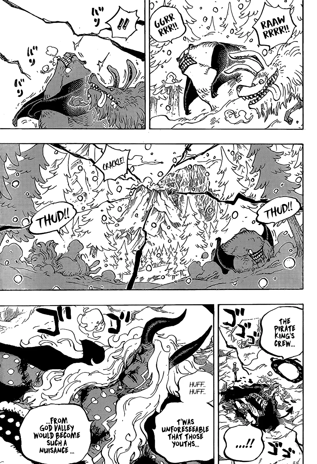 One Piece Manga, chapter 1191, page 5