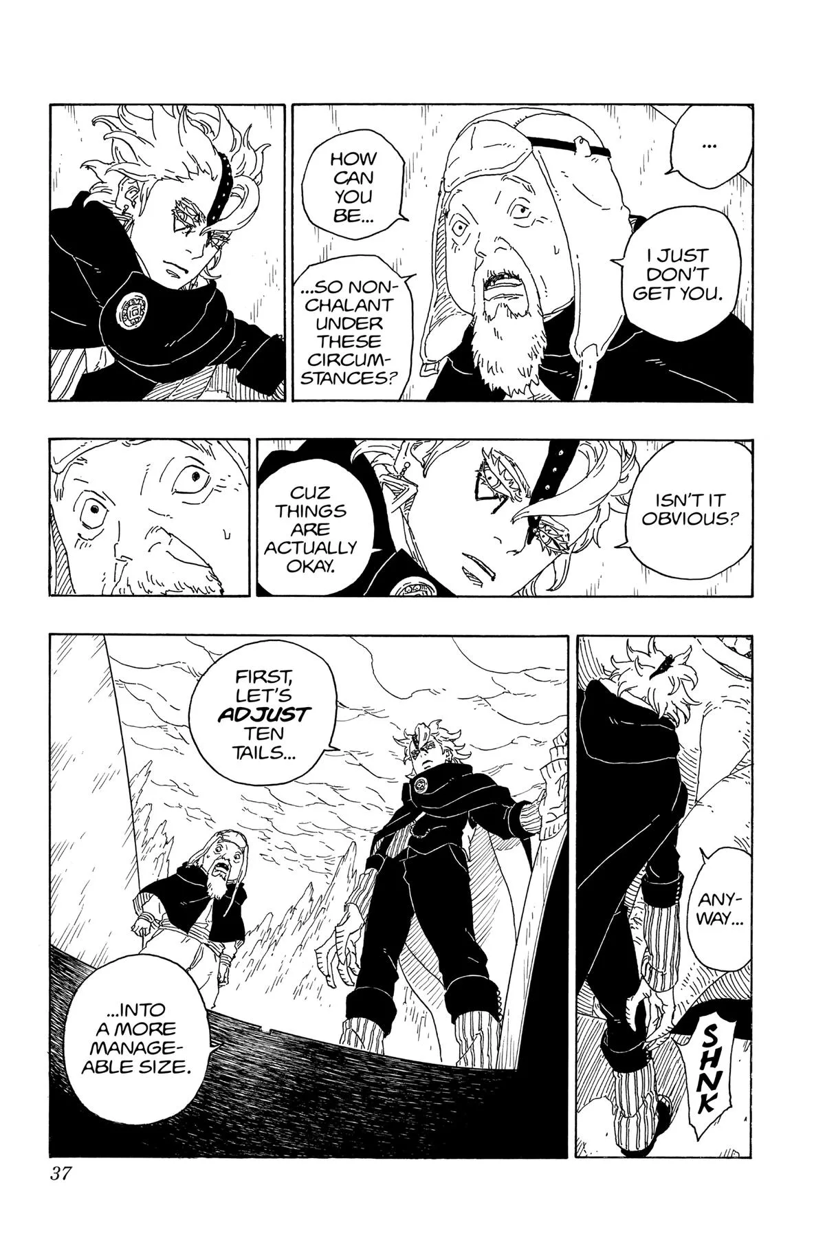 Boruto - Naruto Next Generations, chapter 72, page 37