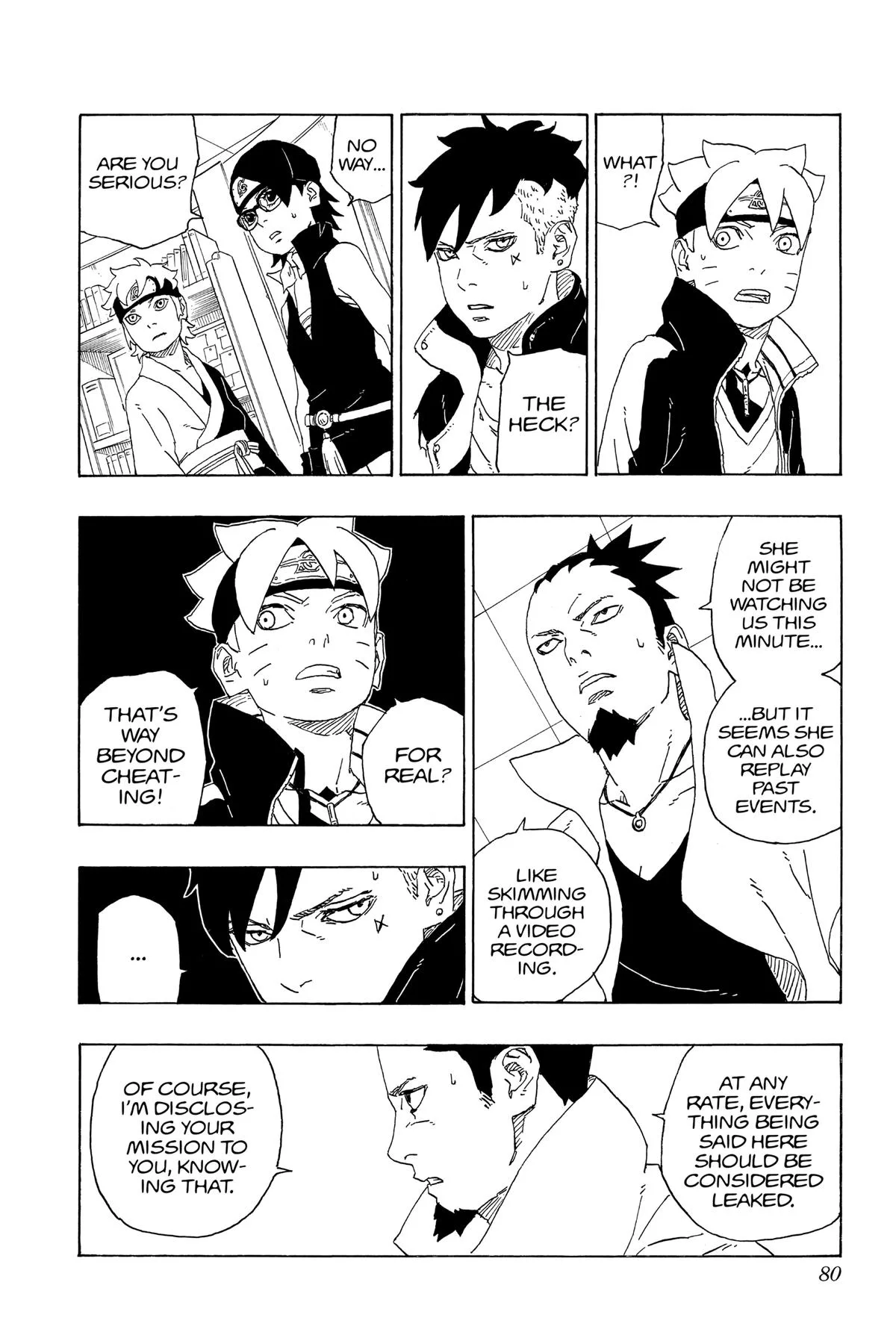Boruto - Naruto Next Generations, chapter 73, page 32