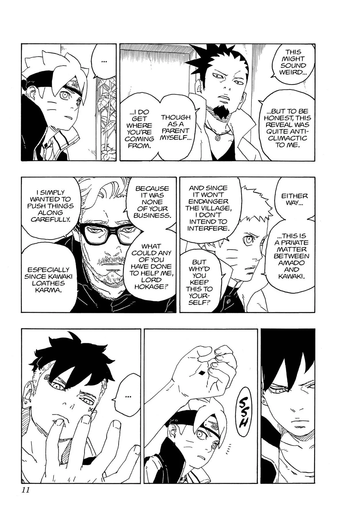 Boruto - Naruto Next Generations, chapter 76, page 11