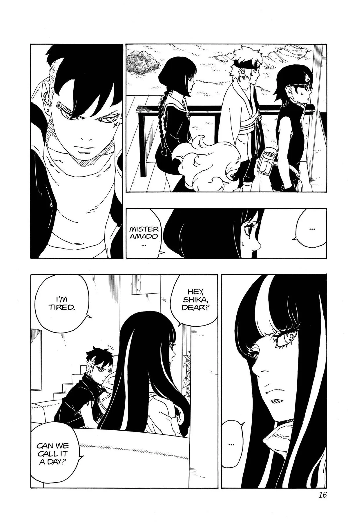 Boruto - Naruto Next Generations, chapter 76, page 16