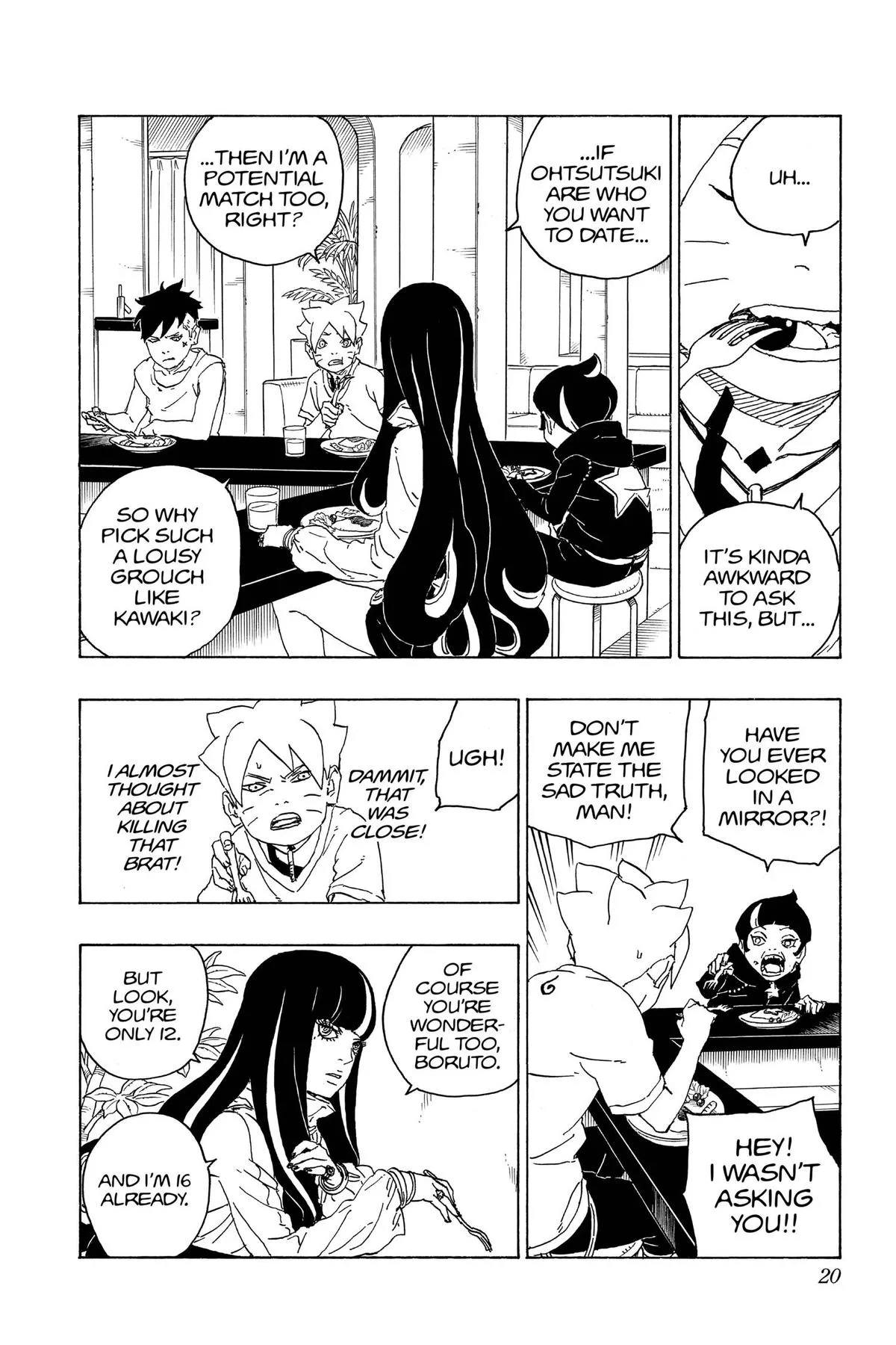 Boruto - Naruto Next Generations, chapter 76, page 20