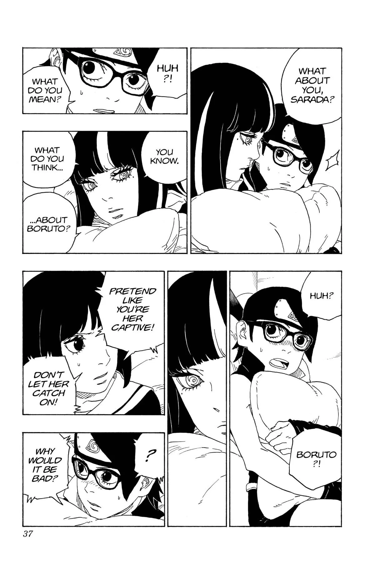 Boruto - Naruto Next Generations, chapter 76, page 37