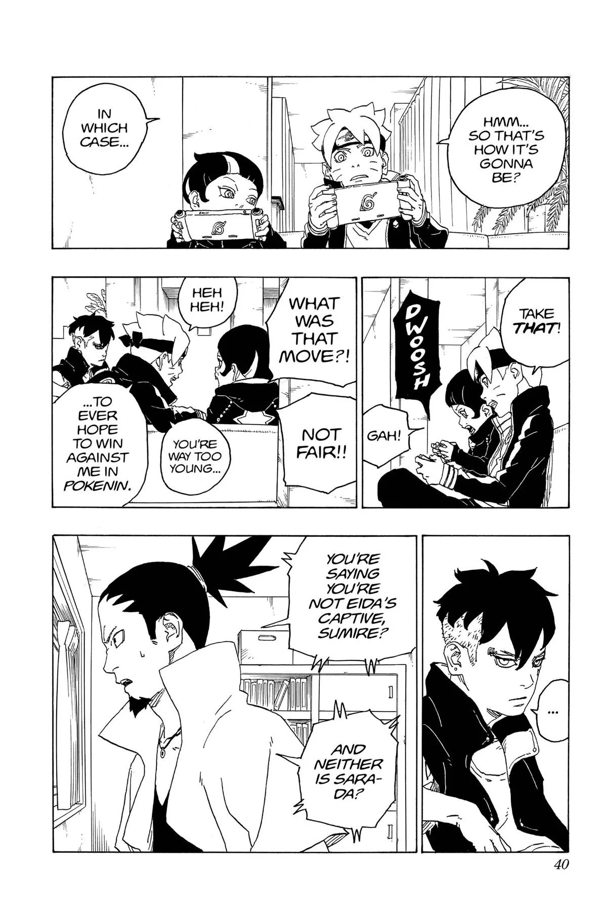 Boruto - Naruto Next Generations, chapter 76, page 40