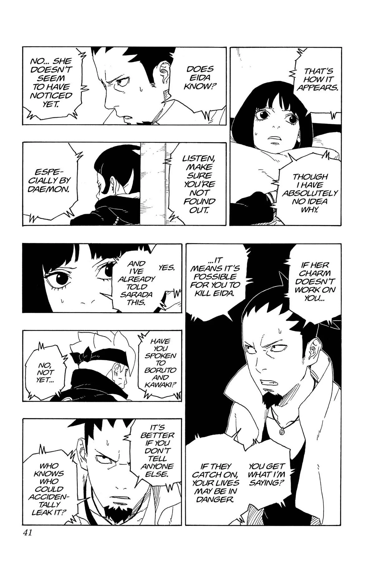 Boruto - Naruto Next Generations, chapter 76, page 41