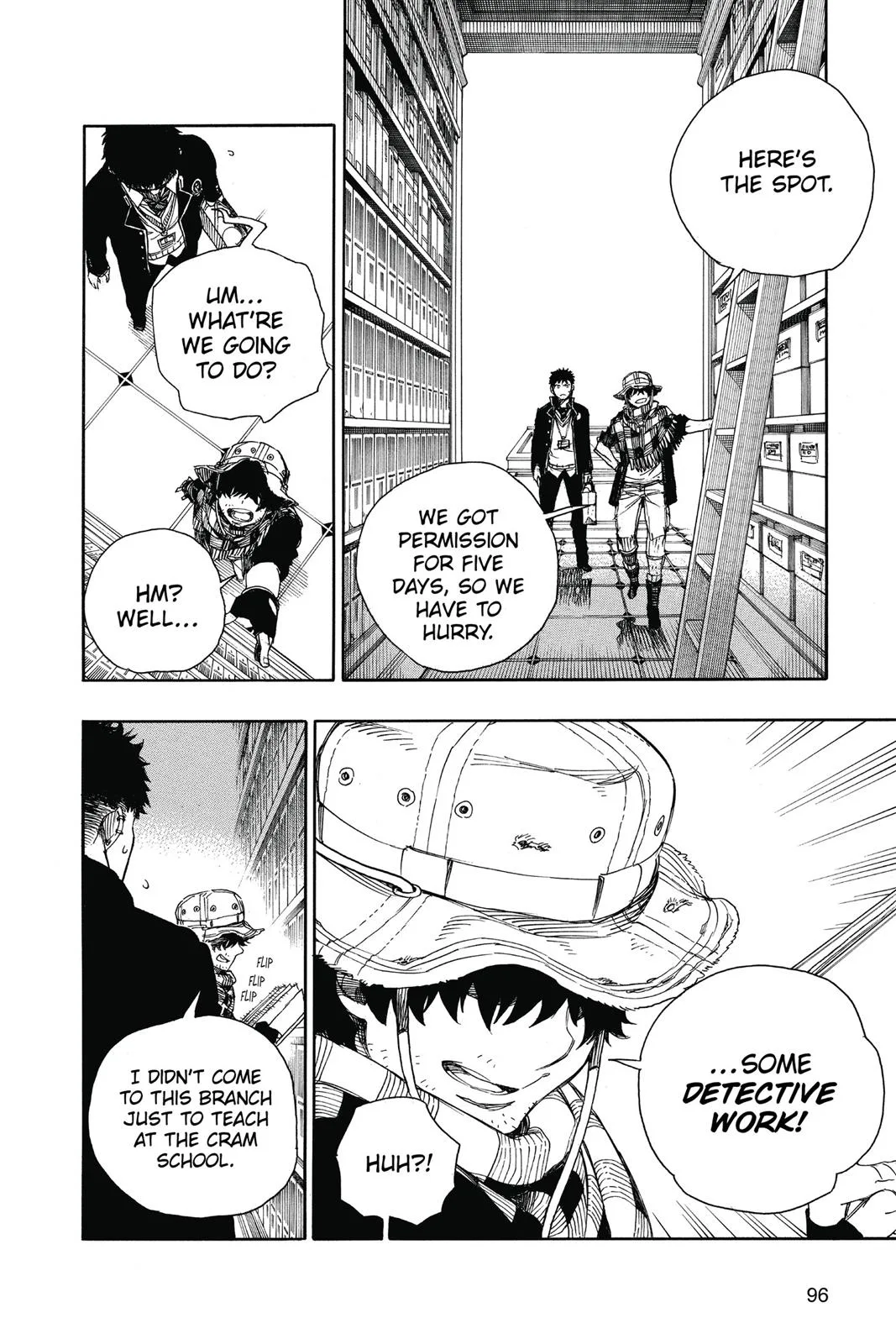 Blue Exorcist, chapter 81, page 17