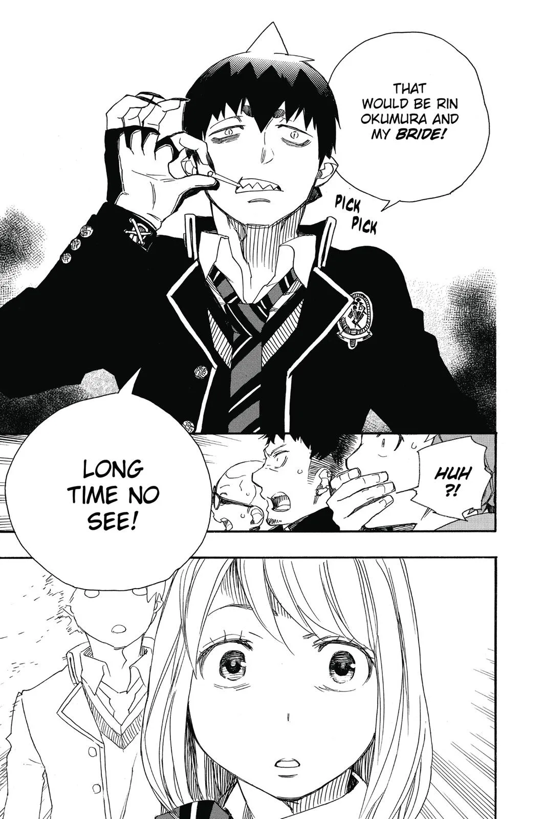 Blue Exorcist, chapter 82, page 35