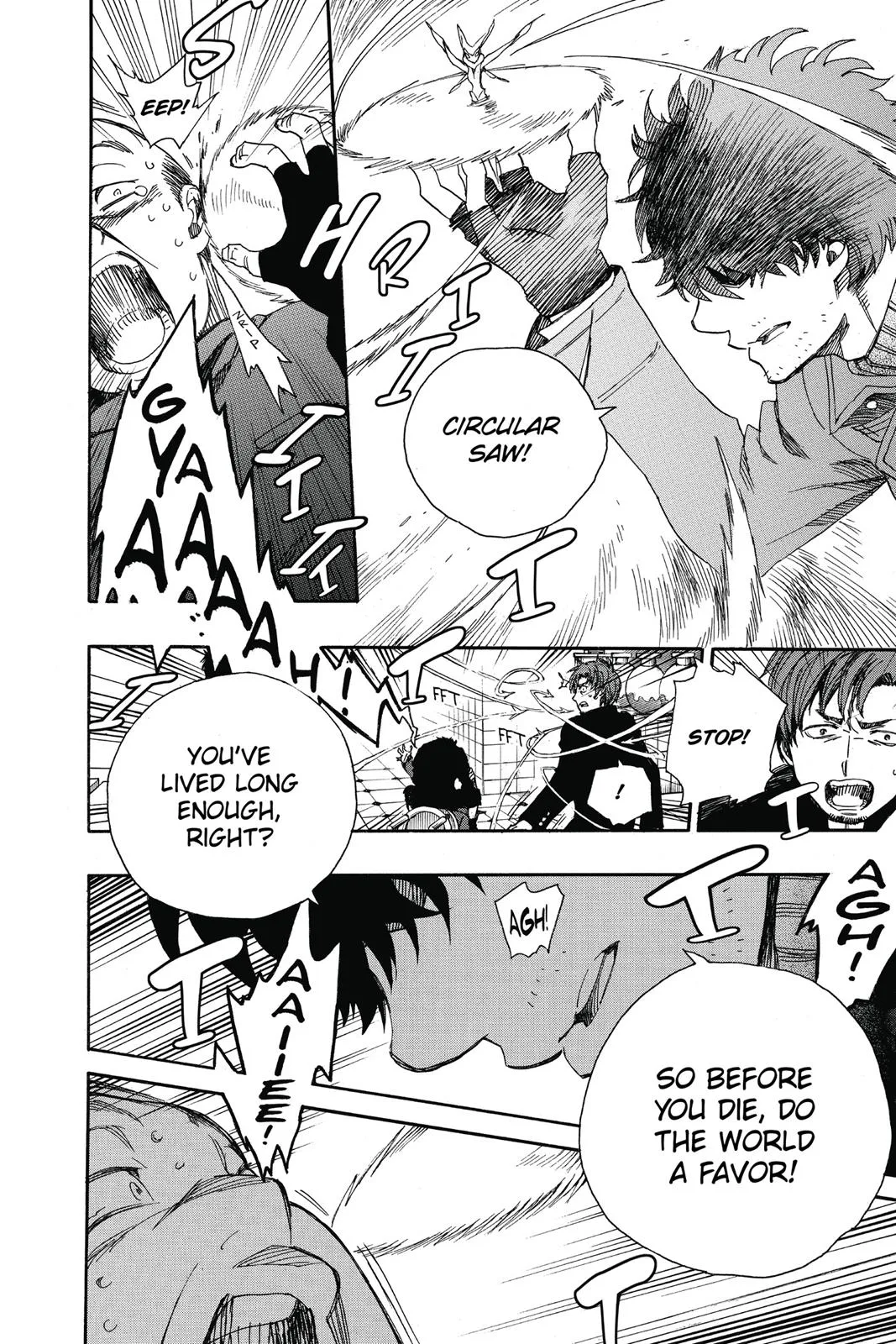 Blue Exorcist, chapter 83, page 28
