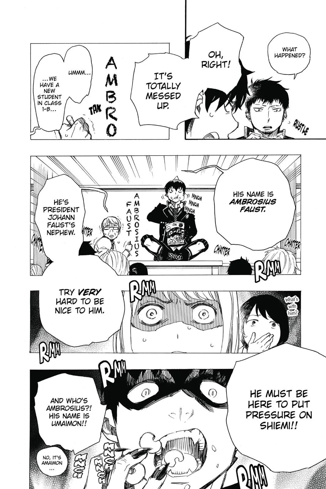 Blue Exorcist, chapter 84, page 10