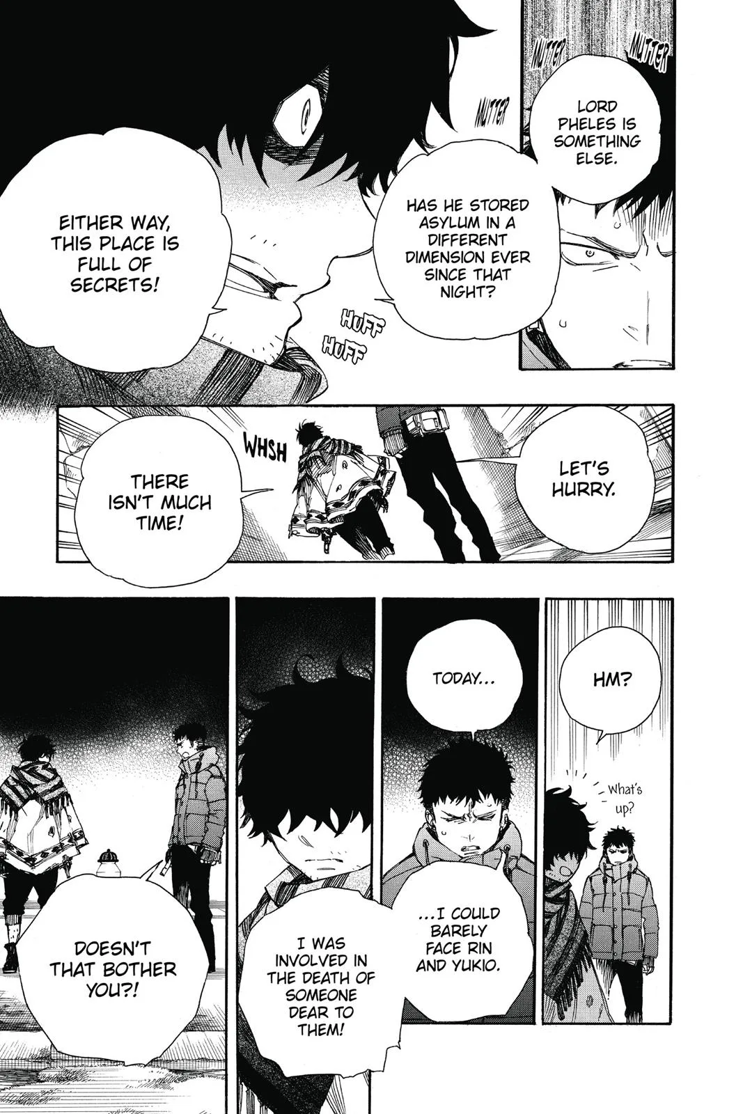 Blue Exorcist, chapter 84, page 35