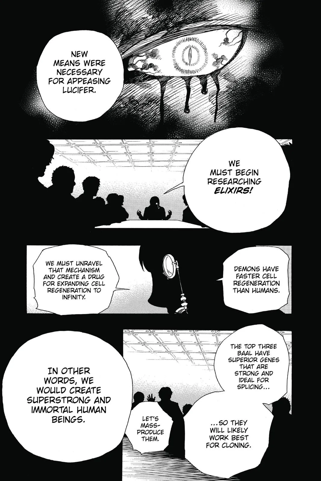 Blue Exorcist, chapter 86, page 28