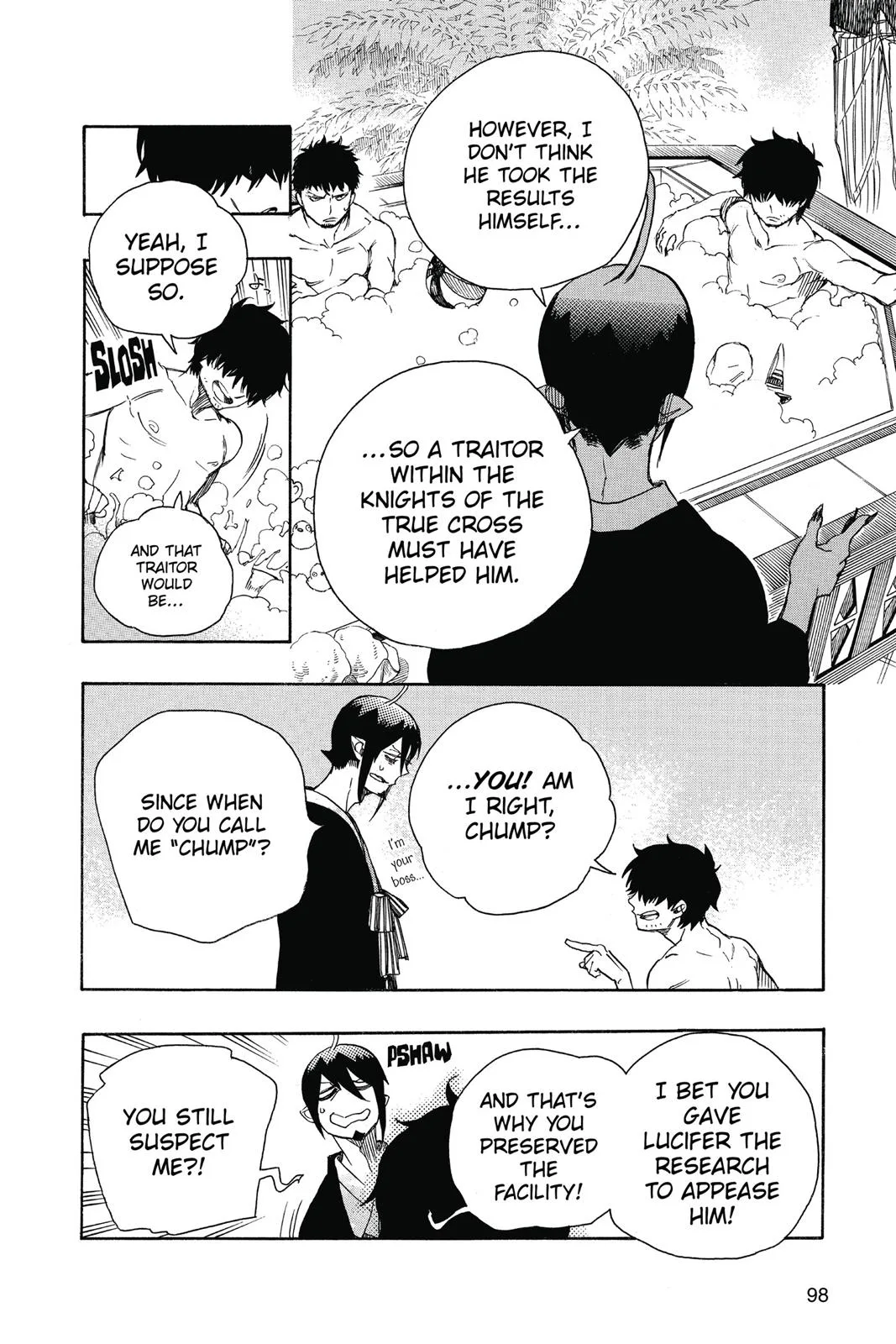 Blue Exorcist, chapter 87, page 4