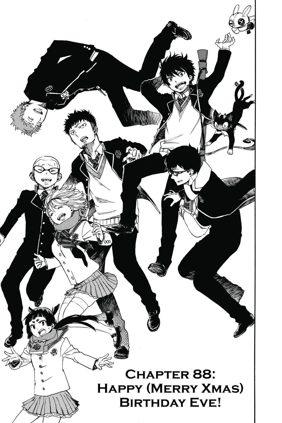 Blue Exorcist, chapter 88, page 1