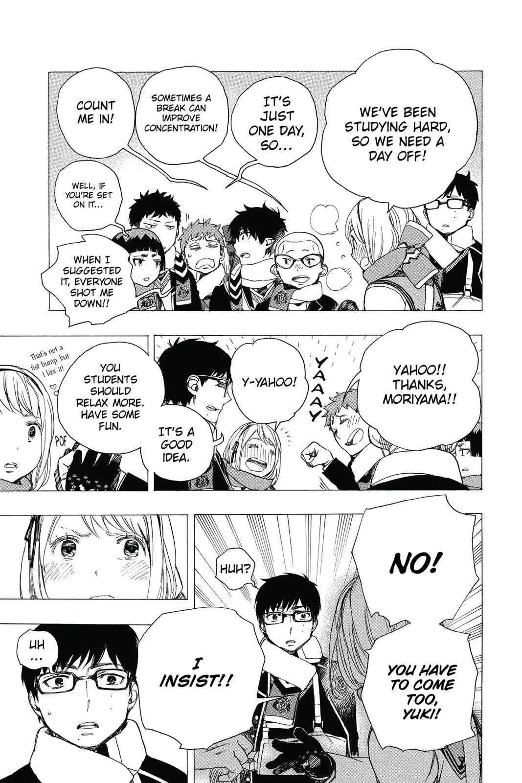Blue Exorcist, chapter 88, page 3