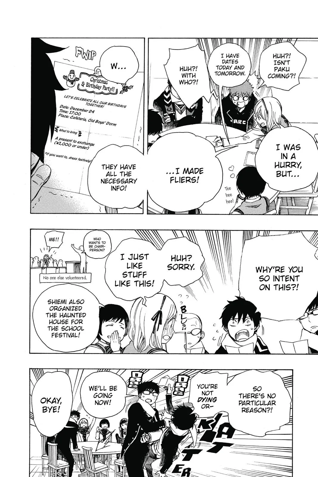 Blue Exorcist, chapter 88, page 8