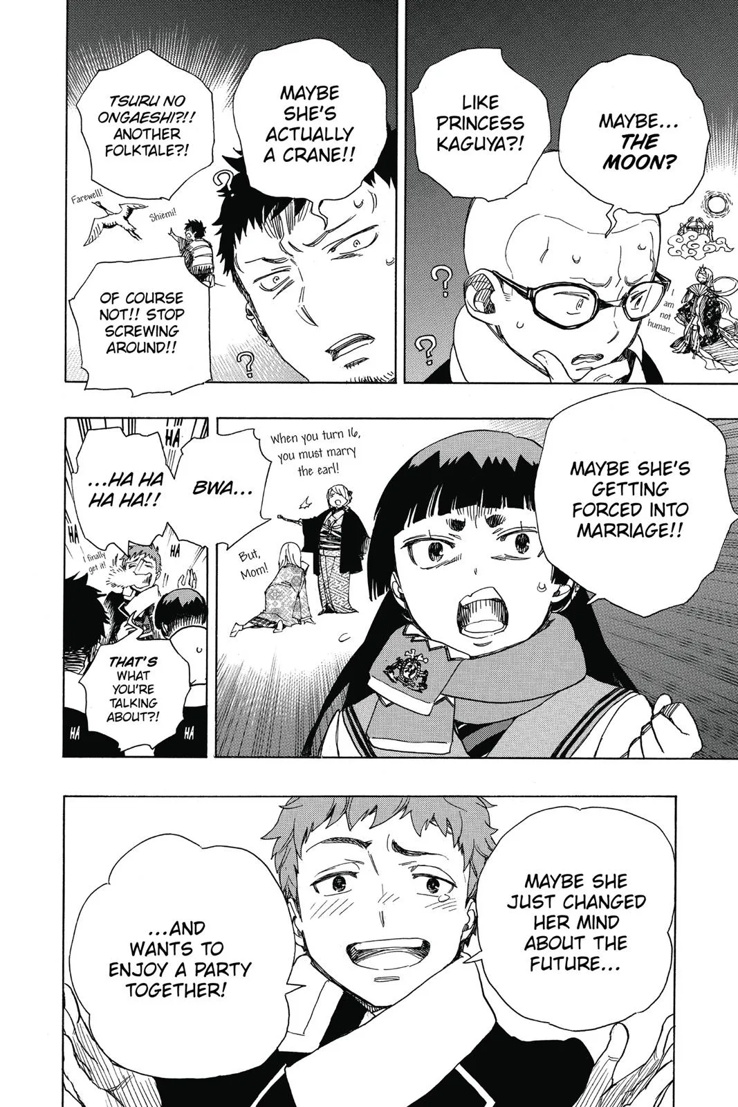 Blue Exorcist, chapter 88, page 10