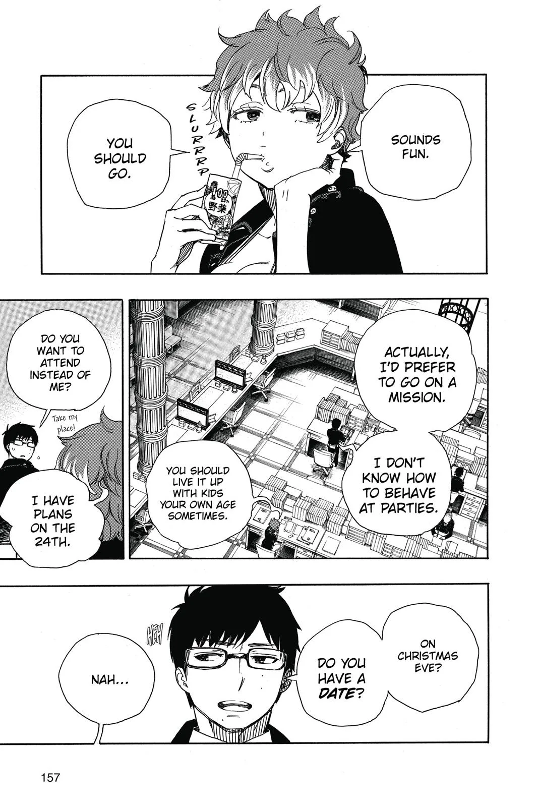 Blue Exorcist, chapter 88, page 27