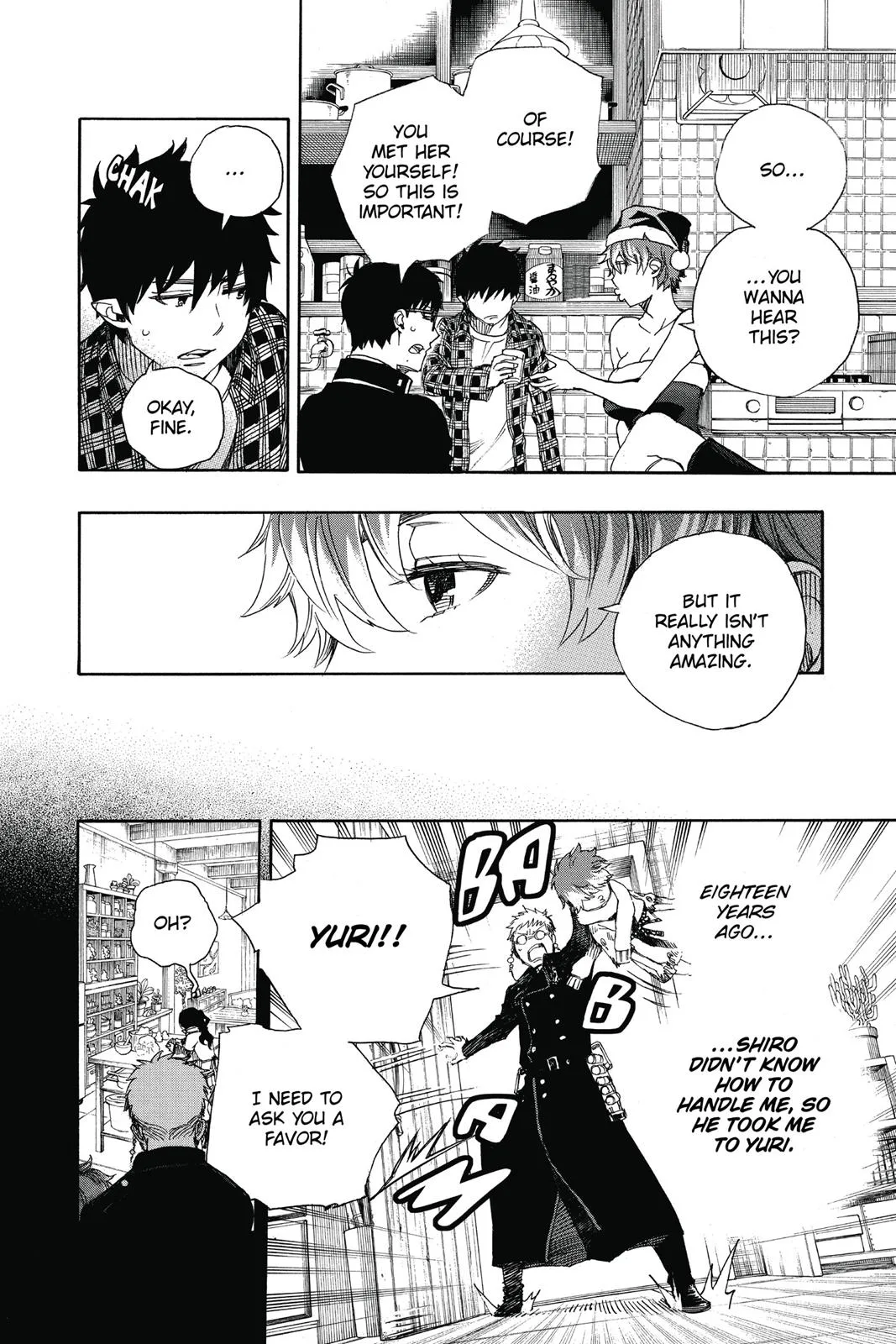 Blue Exorcist, chapter 89, page 33