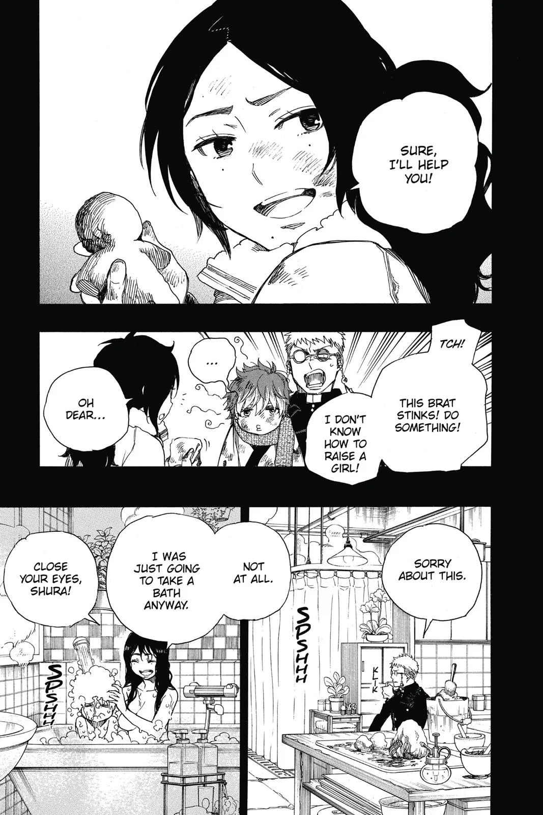 Blue Exorcist, chapter 89, page 34