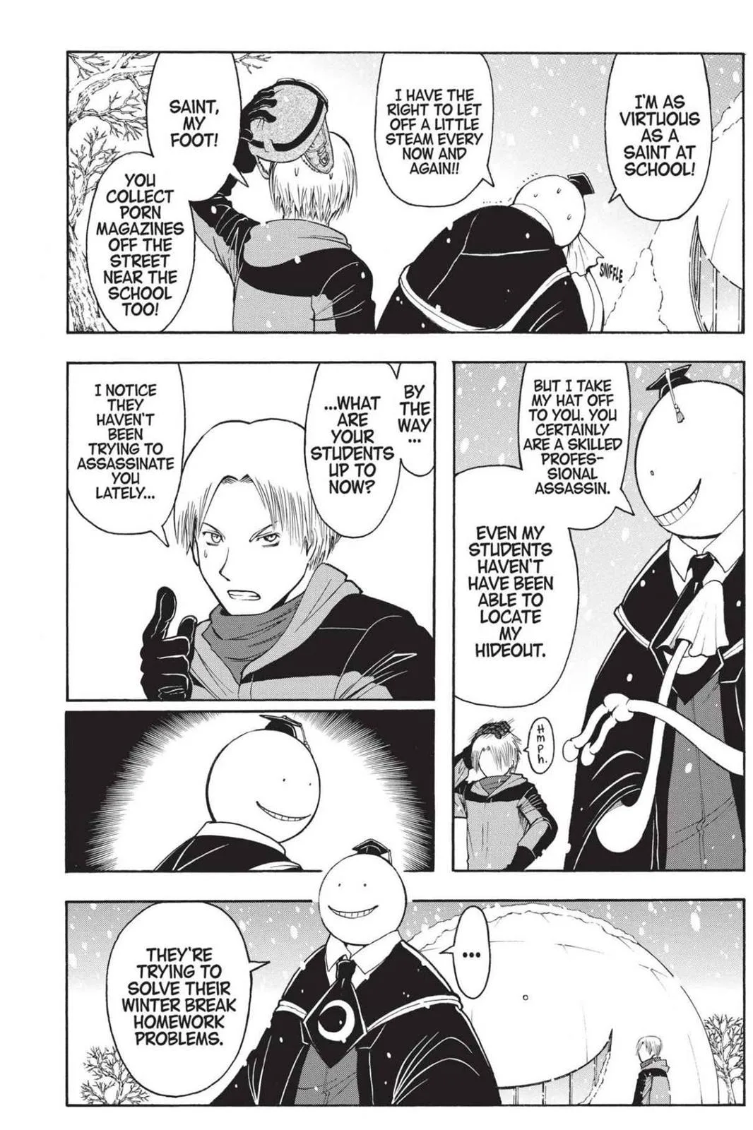 Assassination Classroom, chapter 180.5, page 16