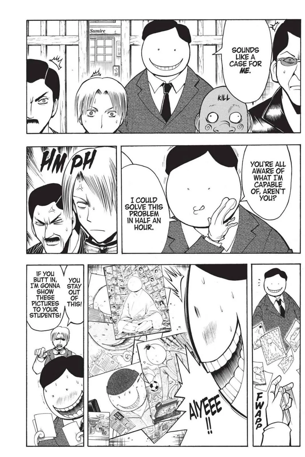 Assassination Classroom, chapter 180.6, page 18