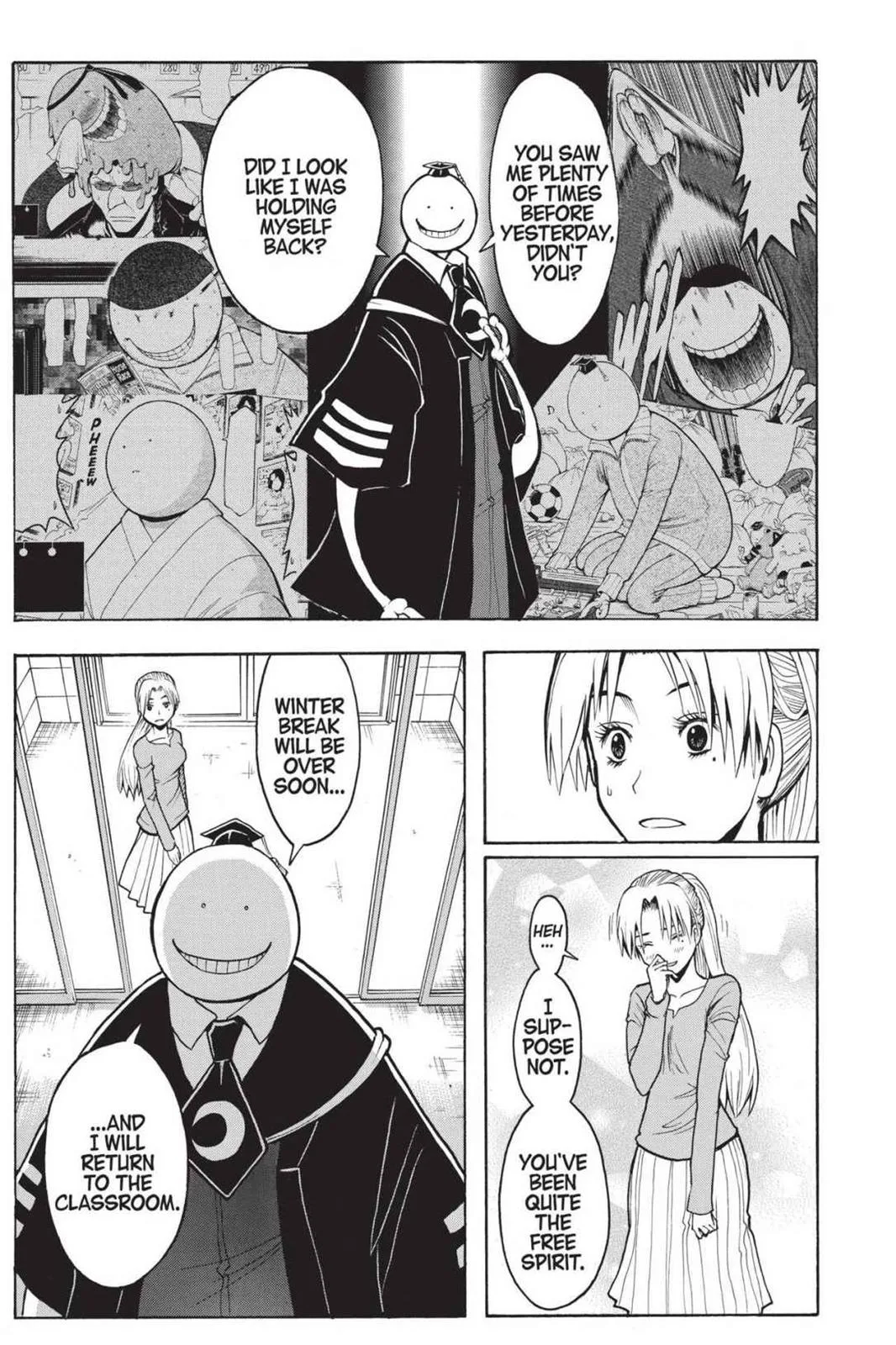 Assassination Classroom, chapter 180.8, page 14