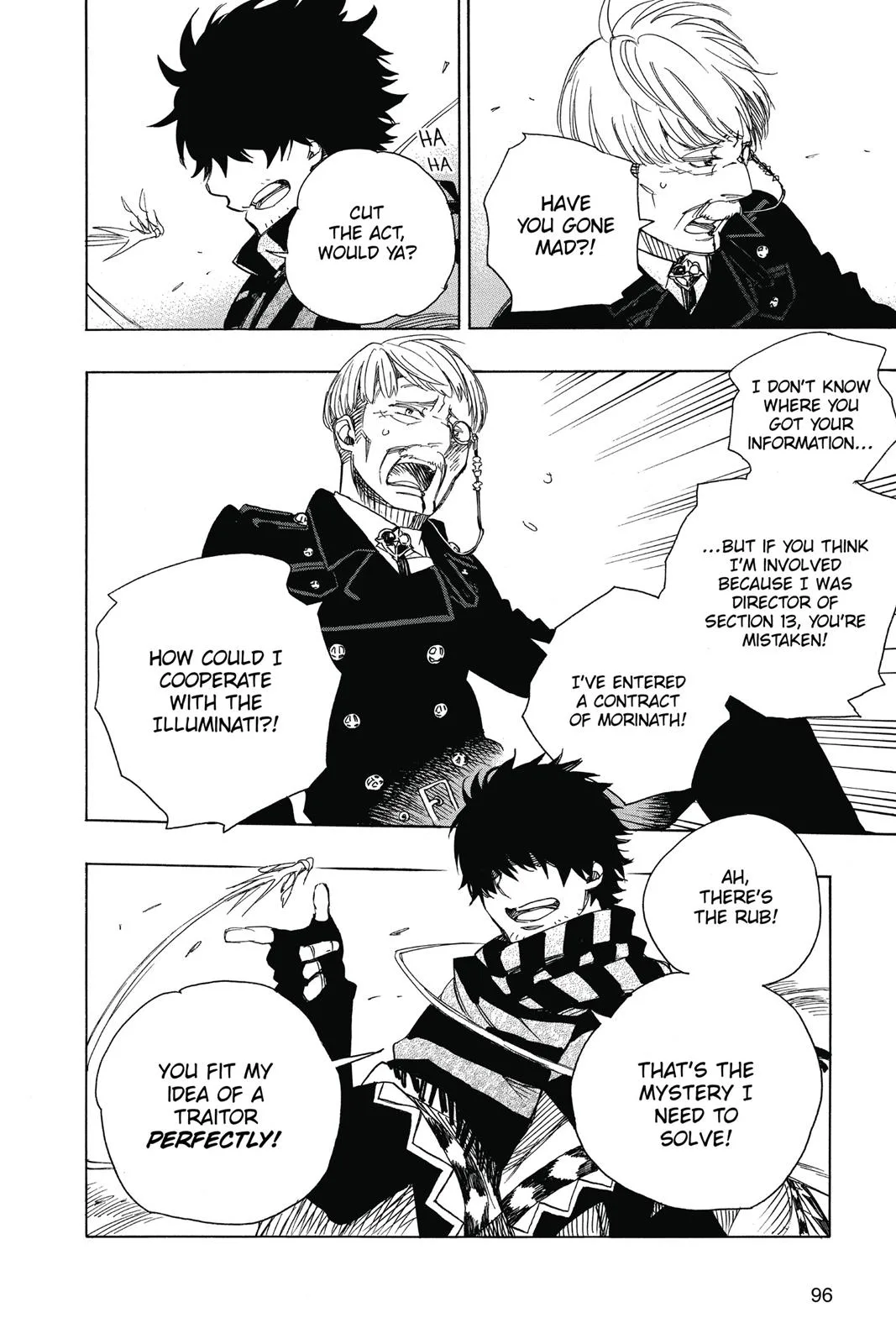 Blue Exorcist, chapter 91, page 14