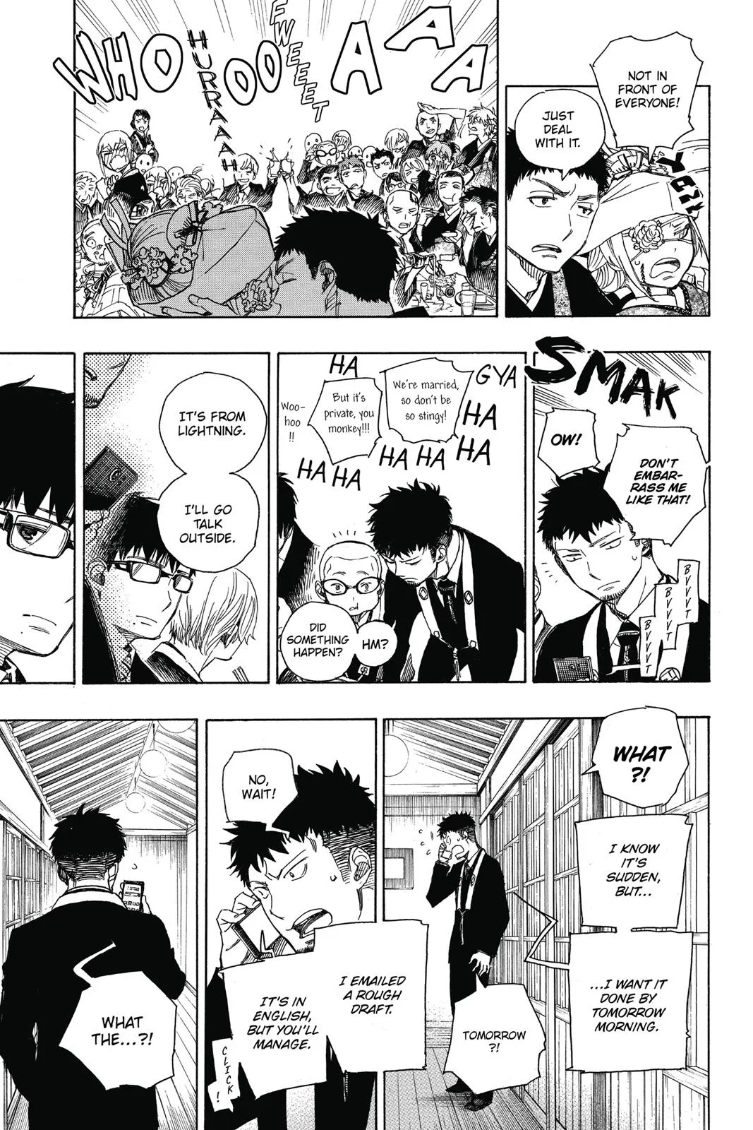 Blue Exorcist, chapter 91, page 25
