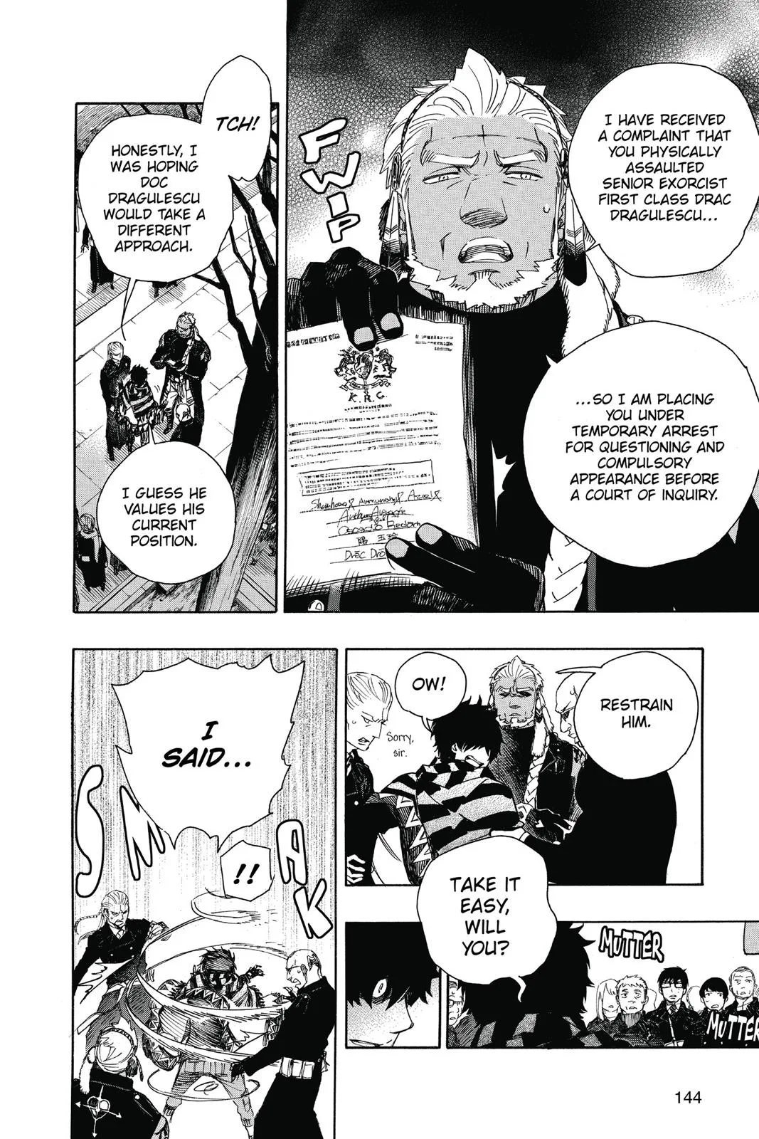 Blue Exorcist, chapter 92, page 26