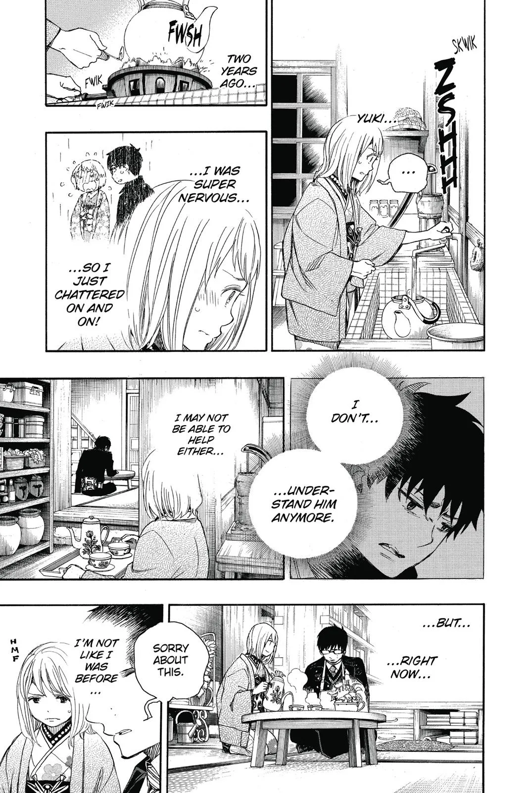 Blue Exorcist, chapter 93, page 17