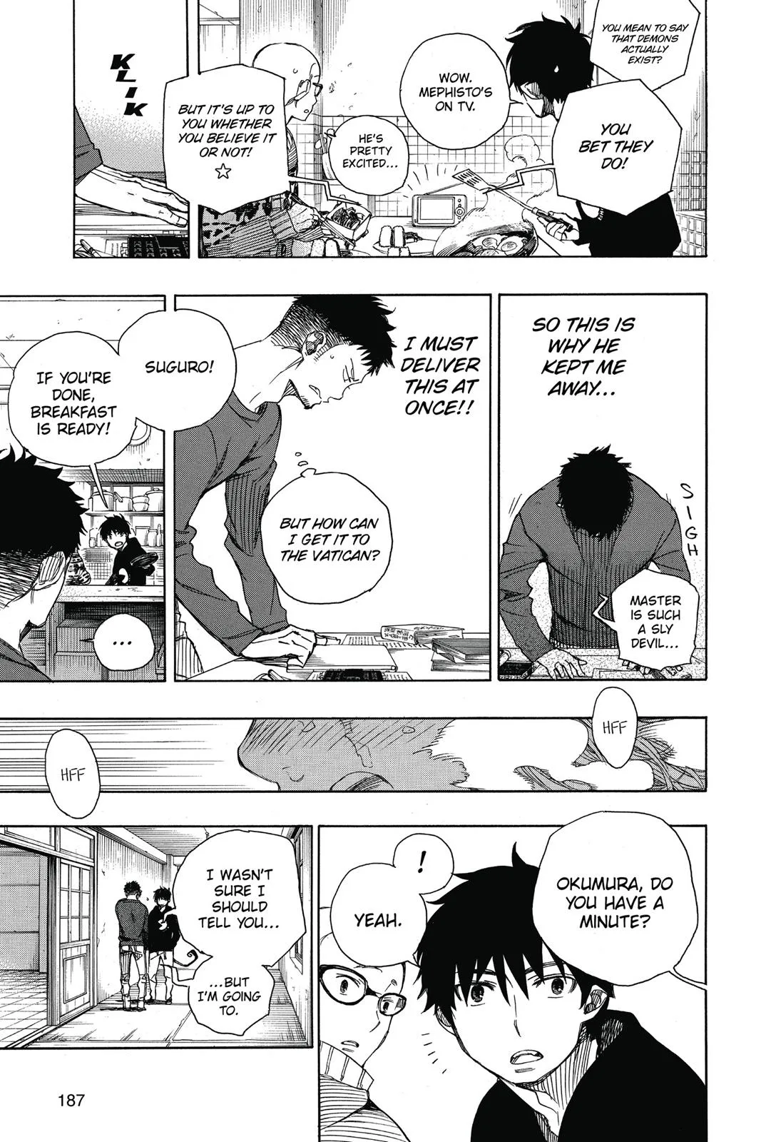 Blue Exorcist, chapter 93, page 32