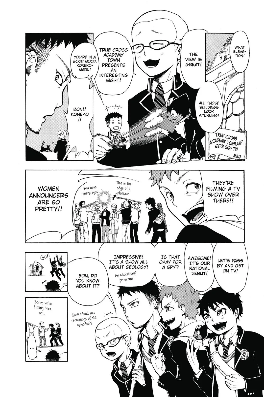 Blue Exorcist, chapter 93, page 45