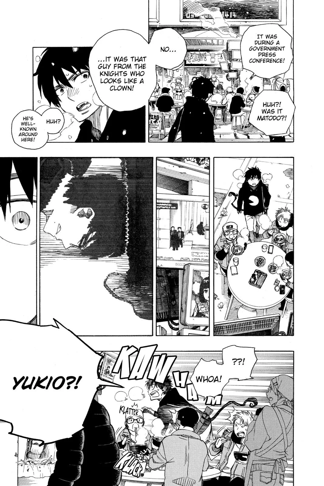 Blue Exorcist, chapter 94, page 36
